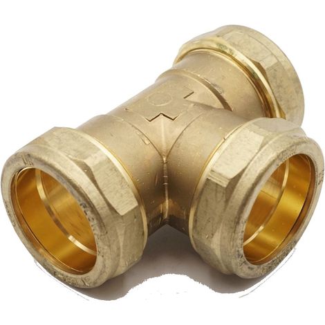 PrimaPlus 22mm x 1/2" Male Brass Compression Adaptor (1/3)