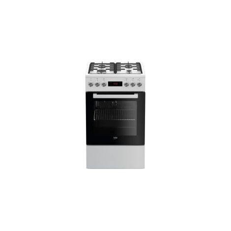 Beko FSE52320DWD cucina a gas bianca con 4 bruciatori