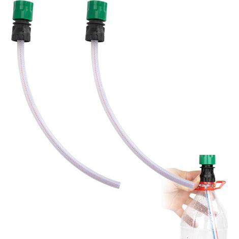 adattatori per bottiglie, tubo trasparente da 30 cm, raccordo ad alta pressione, per la pulizia di auto e giardino. (1/5)
