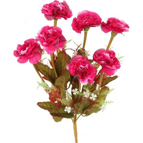 Strauß aus 7 Nelken in herbstlichem Rosa (1/3)