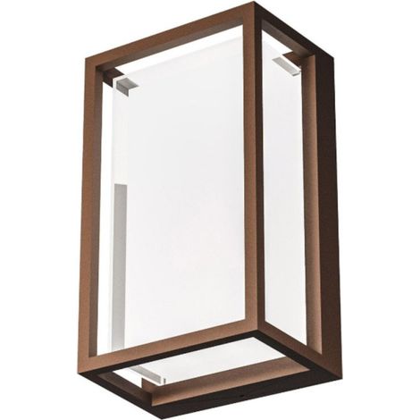 Applique esterno gea led ges2102 led ip65 classico alluminio