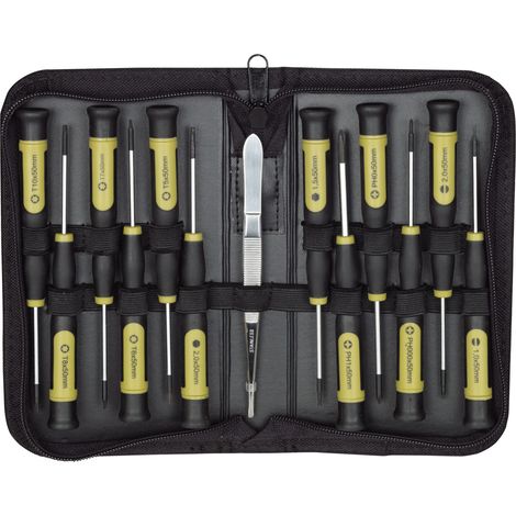 Proxxon 22720 Schraubendreher-Satz MICRO-Driver 13-teilig, in Tasche (1/4)
