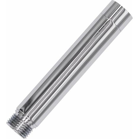 Rallonge de pommeau de douche 28 cm en acier inoxydable G1/2 pouce, accessoires de salle de bain (1/5)