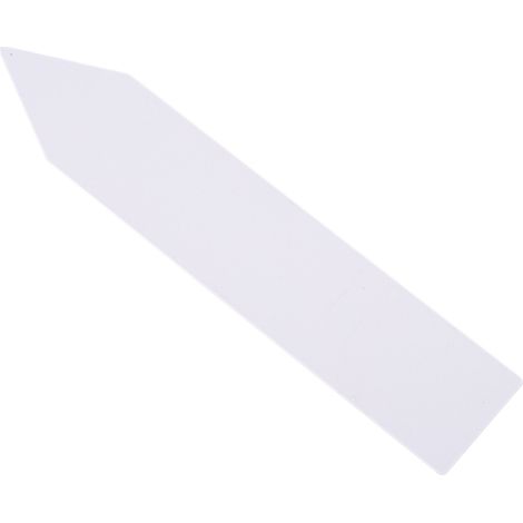 100 Étiquettes de Jardin en Plastique Blanc pour Marqueurs de Plantes et Semis (1/5)