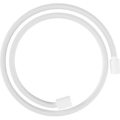 Flexible de douche en textile Designflex 125 cm blanc mat (1/4)