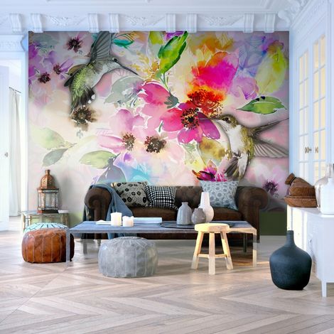 Papier peint couleurs de la nature - 150 x 105 cm (1/4)