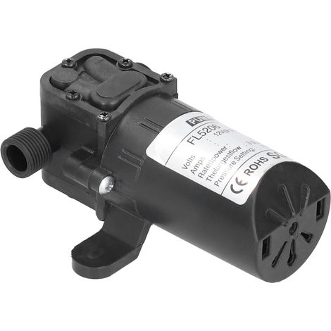Pompe à membrane micro 1/2 pouce, aspiration d'eau, pulvérisateur, outil de peinture industrielle, 12 V CC, 36 W (1/5)