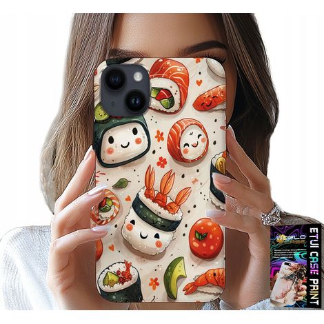 Custodia per iPhone 13 - simpatica cover con sushi sorridente (1/5)
