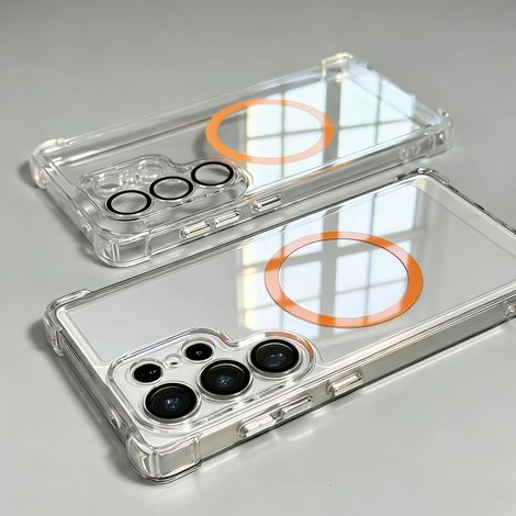 (Galaxy S21 Ultra 5G Orange) Compatible avec la coque magnétique Samsung, renforcée aux quatre coins. (1/5)