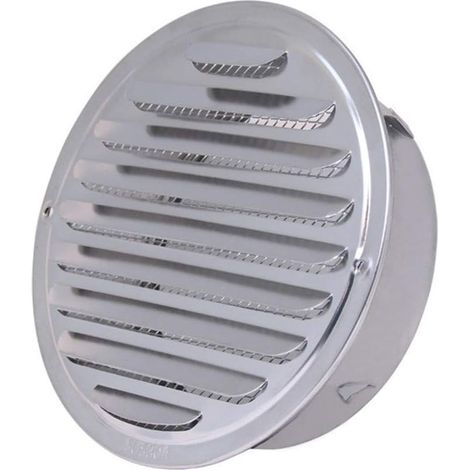 Sphère Vent d'air En Acier Inoxydable Grille de Ventilation Thicken Hotte Murale de Montage Covers d'échappement Salle de Bains Cuisine évents Ventilateur Et Aérateurs (180mm)- (1/4)