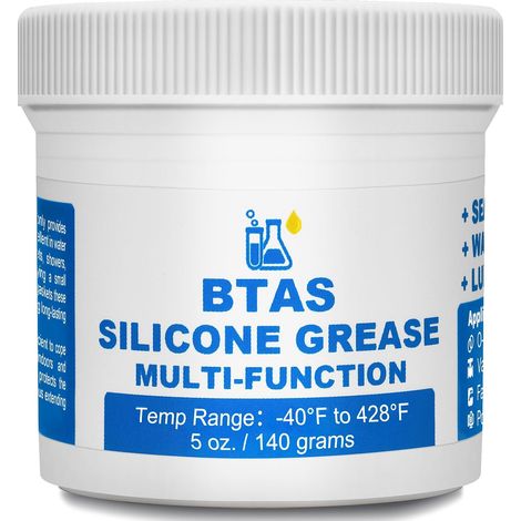 Plumber O-Ring Grease, Pool Rubber Lubricant, Food Grade 140g (1/5)