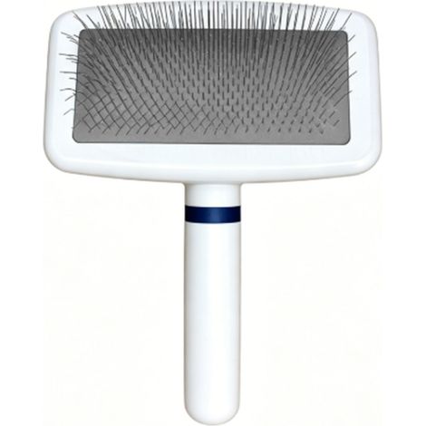 Brosse à lisser pour chiens, épingles en acier inoxydable, douces et légères, toilettage pour animaux de compagnie, pour chiens et chats, petite taille (1/5)