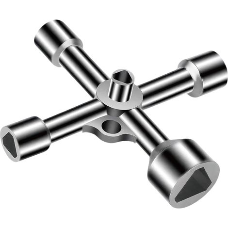 Piece Triangle Key, Triangle Key, Triangle Key, Triangle Key, Multifunctional Triangle Key, 5 Sizes Inner Diameter 7mm/10mm/12mm/13mm/18mm (1/5)