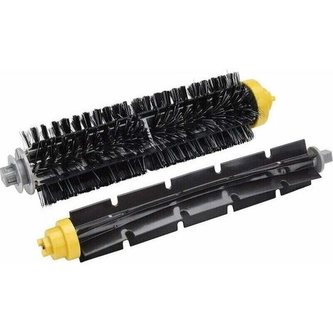 Kit de accesorios para aspiradora robot Roomba Serie 600, XU, cepillo + cepillo + filtro + rodillo --Crezuo