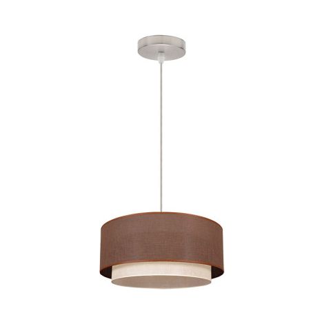My Lamp - Tischlampe 1l Braun Zylindrisch (30x15)