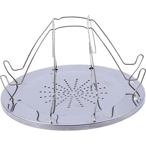 Grille-pain portable simple en acier inoxydable, réchaud de camping pliable et multifonction, réchaud de cuisine portable (1/4)