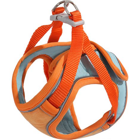 Gilet Pour Animal De Compagnie - Réfléchissant - Respirant - Pour Chats Et Chiens - Taille Réglable - 1 Pièce (1/5)