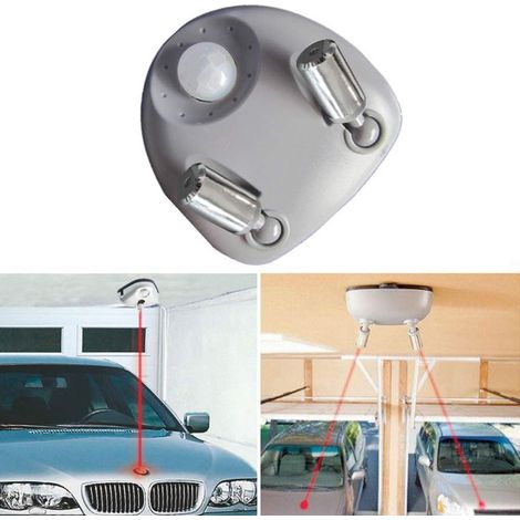 Capteur stationnement Sensible Positionnement Garage Voiture Guidage Carport Induction Infrarouge Universelle Emplacement du Plafond ABS Aide inversée Réglable Double extrémité (1/5)