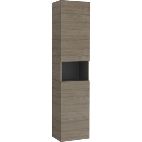 MÓDULO COLUMNA CON REPISA ABIERTA DELTA ONA 1750X300X400 OLMO OSCURO