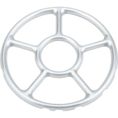 Réducteur À Gaz - 1 Pièce - Diamètre 15,5 Cm - Pour Plaque De Cuisson À Gaz Et Mijoteuse - En Alliage Plaqué Chrome (1/5)