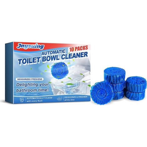 Nettoyant automatique pour cuvette de toilettes, mousse extra puissante pour déboucher les canalisations et cuisine. (1/4)