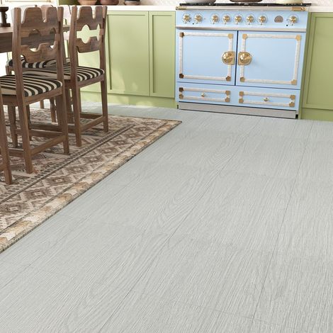 Dalle PVC Adhesive Sol Gris Clair 30cmx30cm 10 Pièces Stickers Carrelage de Chambre Salon Carrelage Adhesif Sol Imitation Bois Cuisine Salle de Bain Imperméable Dalle PVC Garage (1/5)
