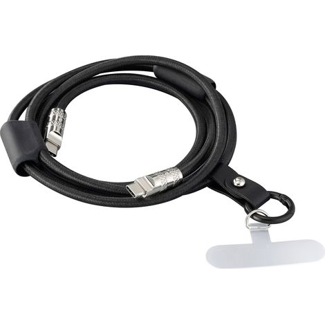 Renkforce USB-C® Kabel USB 2.0 USB-C® Stecker 1.50 m Schwarz RF-6721086 (1/5)