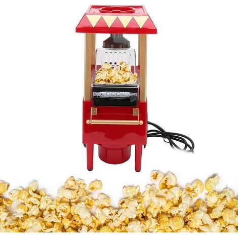 Machine à pop-corn, Popcorn Popper Compact Popcorn Maker Retro pour anniversaire pour la maison pour la fête pour Noël pour cade52