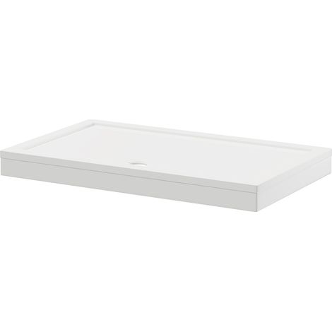 Pearlstone 1500mm x 900mm x 40mm Rectangular Shower Tray and Plinth (1/5)
