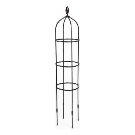 ALLIANDISObélisque de Jardin, Tuteur Plante Grimpante, Jardin Tuteurs de Plantes, Treillis Fleur Soutien de Arche de Jardin en Forme de Tour pour Plantes grimpantes (1/4)