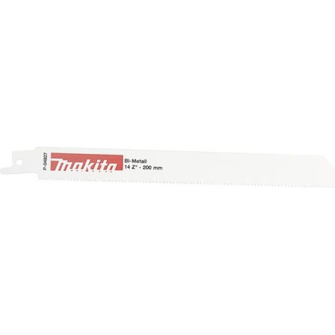 Makita P-04927 Makita P-04927 Reciproblatt BIM 200/14Z Sägeblatt-Länge 200 mm 5 St.