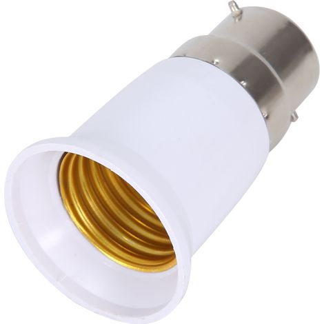 Adaptateur de douille B22 vers E27 pour ampoule domestique (1/5)