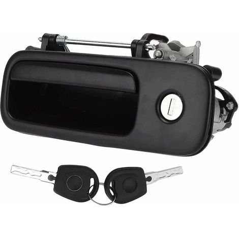 Serrure De Hayon Arrière - Pour Volkswagen Golf III IV Polo 6N2 Caddy III Lupo Sharan T5 - Référence 1J6827565B - Noir - 1 Pièce (1/5)