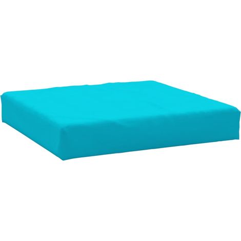 Maison Exclusive - Cuscino per Pallet Turchese 60x60x8 cm in Tessuto Oxford (1/5)