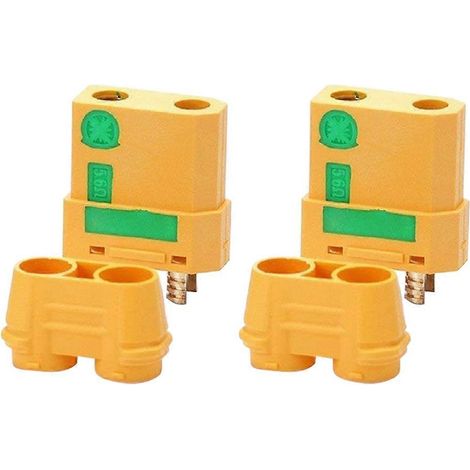 paires de connecteurs anti-étincelles XT90-S mâle + femelle UL94 V0 pour batterie LiPo de drone/voiture RC (1/5)