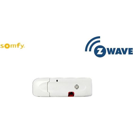 Somfy – Clé USB ZWAVE pour TaHoma – Active la compatibilité ZWAVE – Portée radio 30m – Fréquence 868,42 MHz – Indice de protection IP20 (1/4)