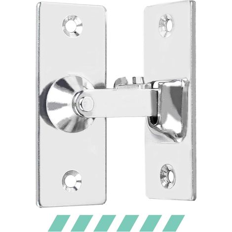 Verrouillage de porte coulissante taille mise à niveau Loquet de porte à 90 degrés Loquet de porte de fenêtre Loquet de porte de poche (1/5)
