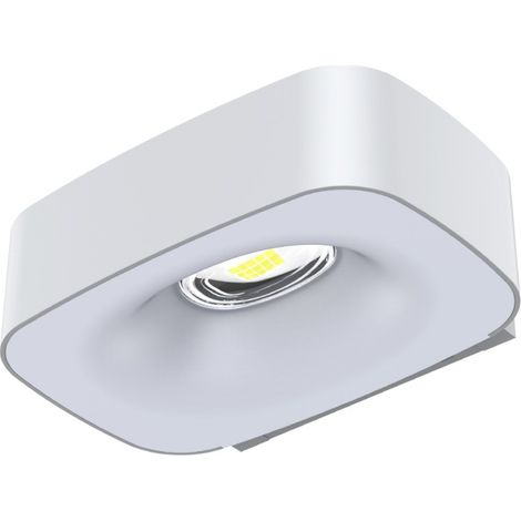 Applique murale solaire LED Alcapower 700 lm IP65 bidirectionnelle avec capteur crépusculaire - 4000K