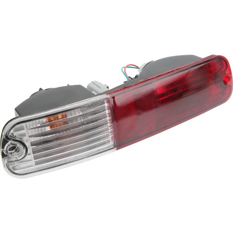 Rechte Nebelschlussleuchte, extra helle Stoßstangenlinse, kompatibler Ersatz für Mitsubishi Montero 2003–2006, Teilenummer MN133776C (1/5)