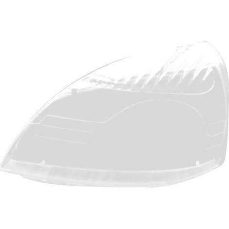 Coque de phare avant, lentille transparente, cache-phare, compatible avec Renault Clio 2003-2007, côté gauche (1/5)