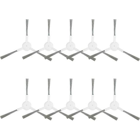 Brosse pour aspirateur 10Pcs Side Brosse pour X30 / Pro S30 L10S Ultra S10 Pro S20 Robot Aspirateurs pièce détachée Accesso (1/5)