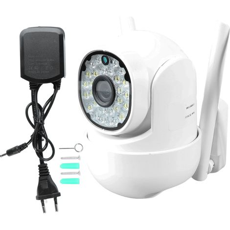 Caméra de surveillance extérieure WiFi HD étanche, détection intelligente de mouvement, vision nocturne infrarouge, alarme en temps réel, caméra de sécurité IP sans fil (1/5)