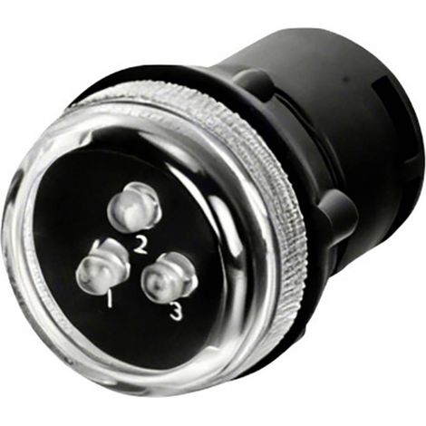 TRU COMPONENTS TC-14131060 Voyant de signalisation LED blanc Rond 400 V (1/4)