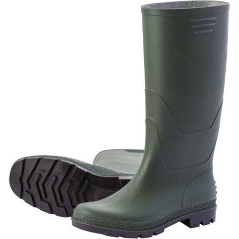 STIVALI GINOCCHIO PVC VERDE 40