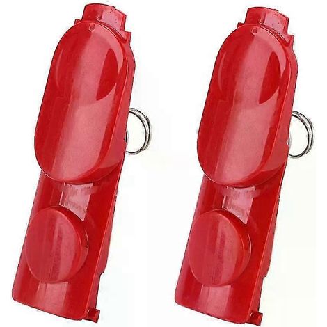 2 Stück Staubsaugerkopf-Verriegelungsknopf passend für Dyson V7, V8, V10, V11 und V15 Staubsauger, Ersatzteile, Schalterknopf mit Feder – JXLGV (1/5)