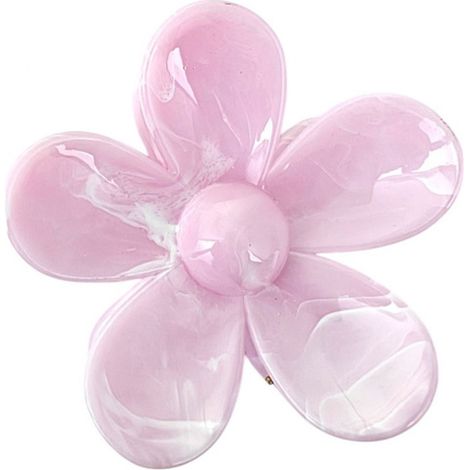 Pinza para el cabello Ecarla Marble Flower Pink SP379R (1/4)