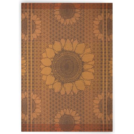 Torchon de cuisine Tournesols 50x70 Zwoltex Goat Orange (1/4)