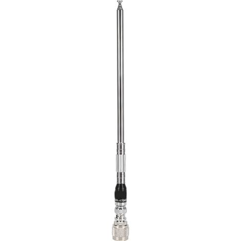 Antenne UHF 400-470 MHz PL259 BNC Gain Élevé Anti-Corrosion Télescopique (1/5)