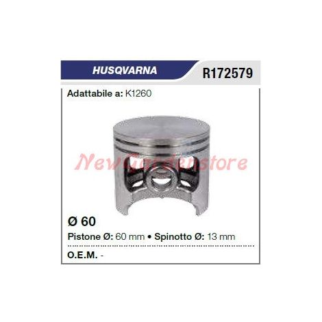 Pistone segmenti spinotto HUSQVARNA troncatore K1260 172579