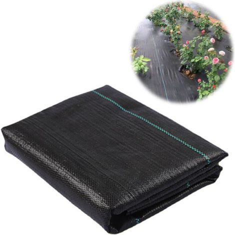 Toile Anti-Mauvaises Herbes - 1 pièce, Toile Paillage Geotextile 2x2m Indéchirable - Pour Jardin/Plante (1/5)
